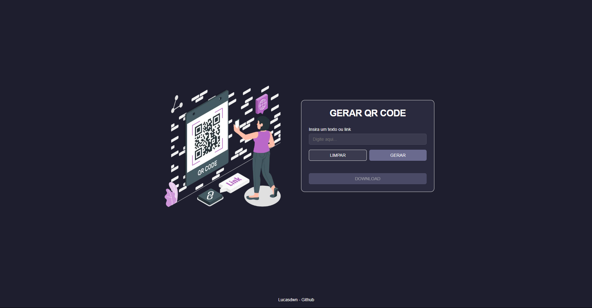 gerarqrcode: Gerador de QR Code